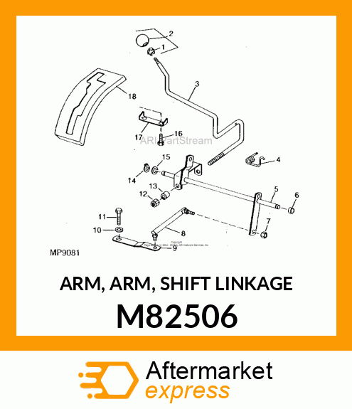 ARM, ARM, SHIFT LINKAGE M82506