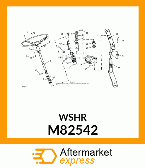 WASHER, SPECIAL M82542