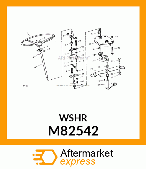 WASHER, SPECIAL M82542