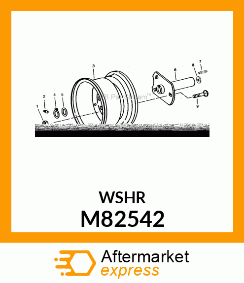 WASHER, SPECIAL M82542