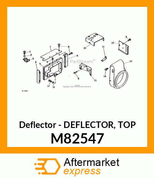 Deflector Top M82547