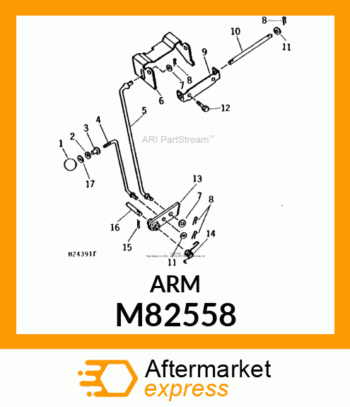 Arm - INTERLOCK ARM (Part is Obsolete) M82558