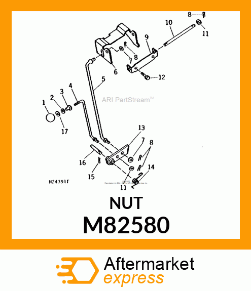 Weld Nut M82580