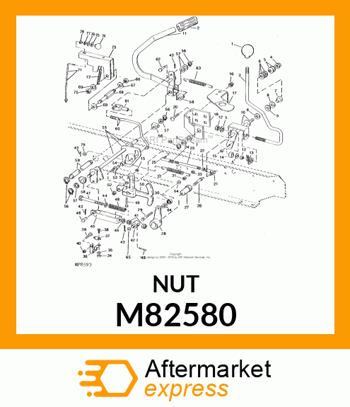 Weld Nut M82580