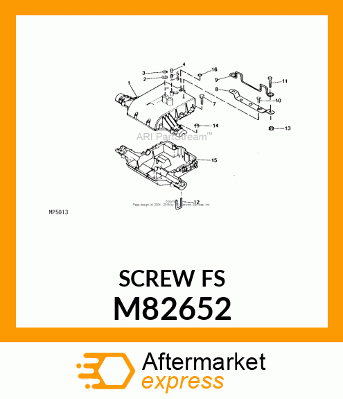 Screw Hex Wash Hd Self Tap M82652