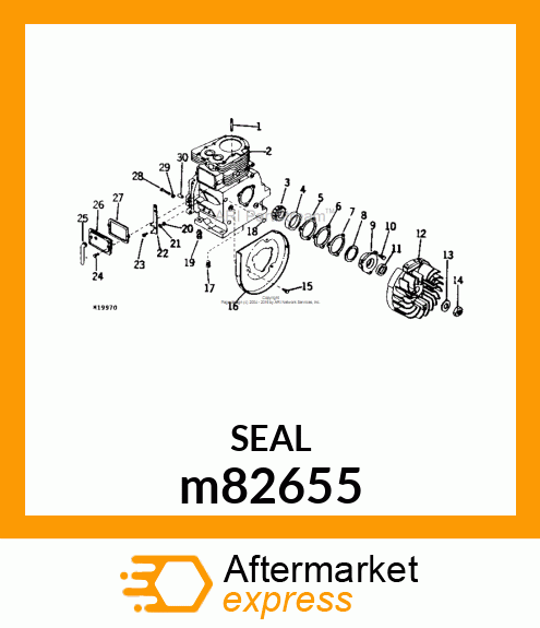 SEAL, OIL m82655