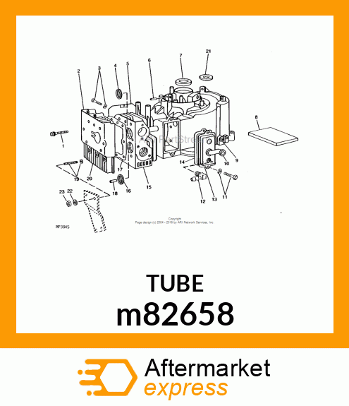 TUBE, BREATHER m82658