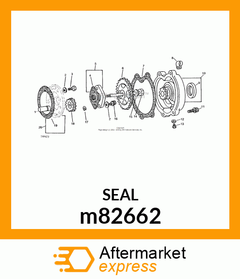 SEAL, SEAL, OIL m82662