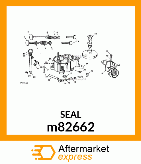 SEAL, SEAL, OIL m82662