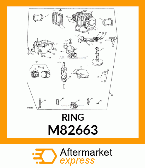 Lock - LOCK, PISTON PIN M82663