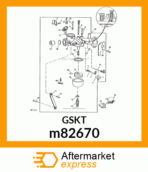 GASKET, INTAKE m82670