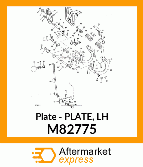 Plate - PLATE, LH M82775