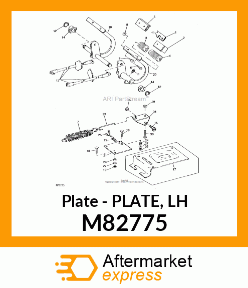 Plate - PLATE, LH M82775