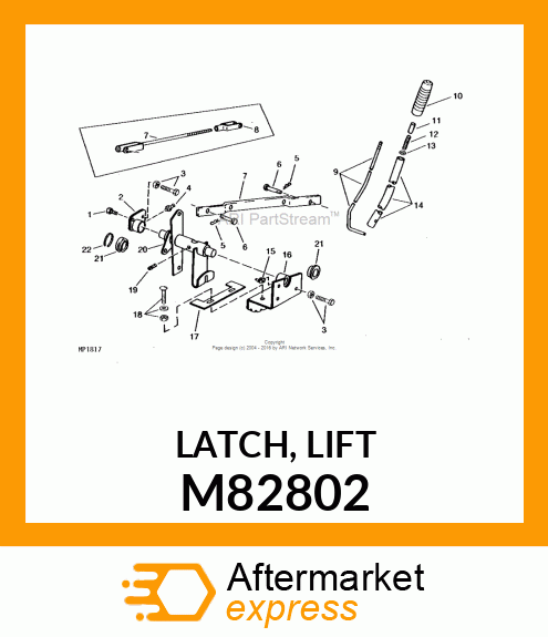 LATCH, LIFT M82802