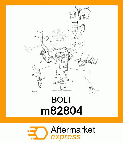 SCREW, .375" m82804