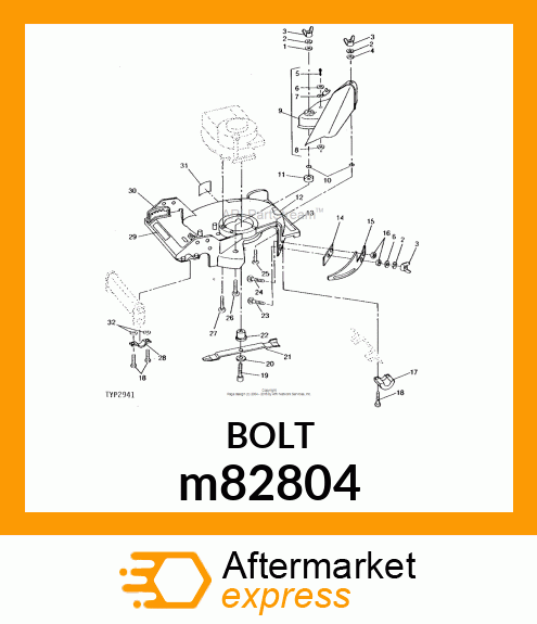 SCREW, .375" m82804