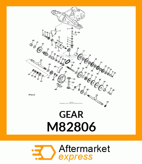 15T SPUR GEAR M82806