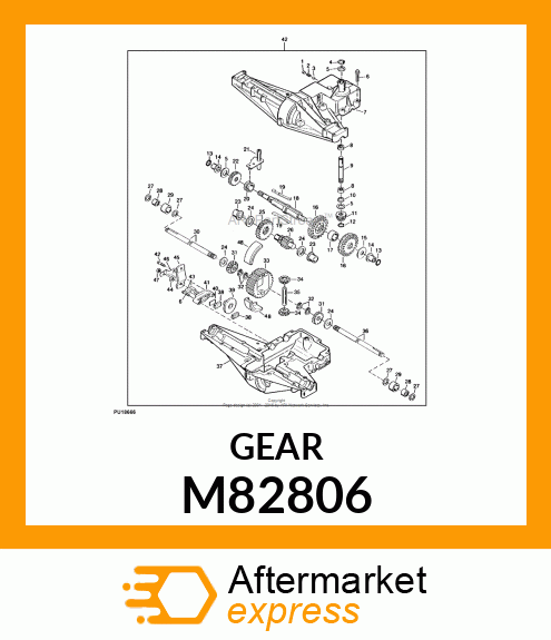 15T SPUR GEAR M82806