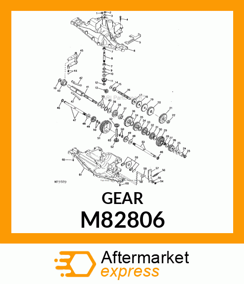 15T SPUR GEAR M82806