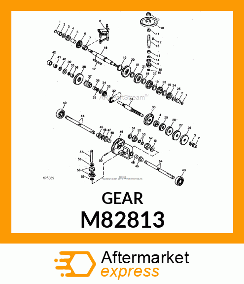 Gear - 22T SPUR GEAR M82813