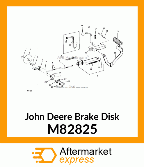 BRAKE DISK M82825