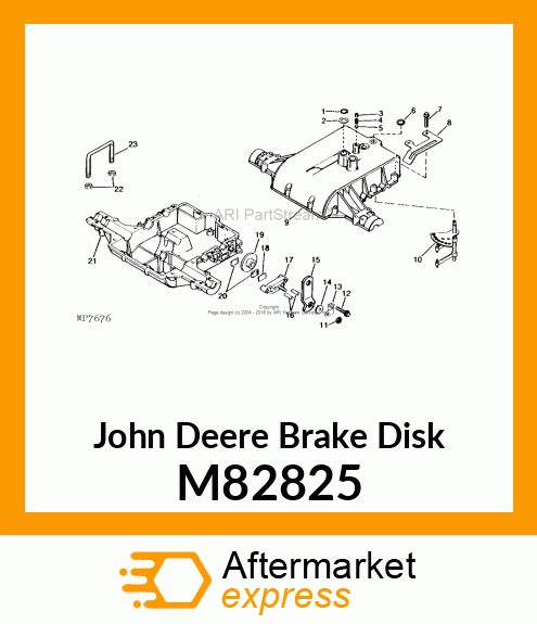 BRAKE DISK M82825