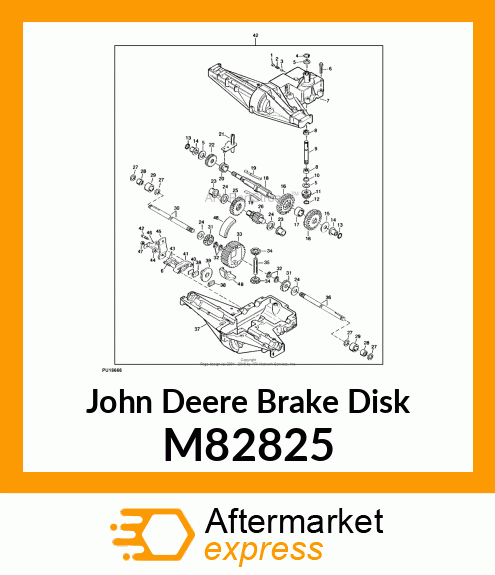 BRAKE DISK M82825