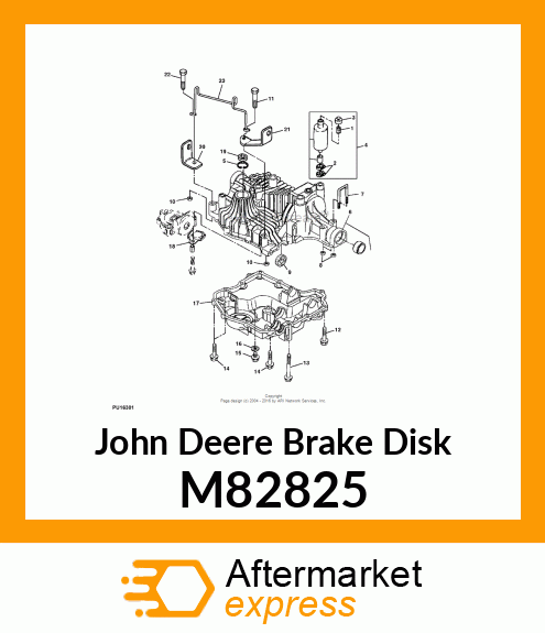 BRAKE DISK M82825