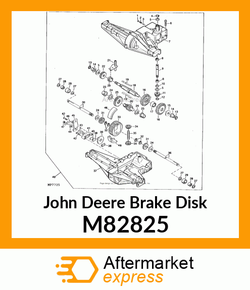 BRAKE DISK M82825