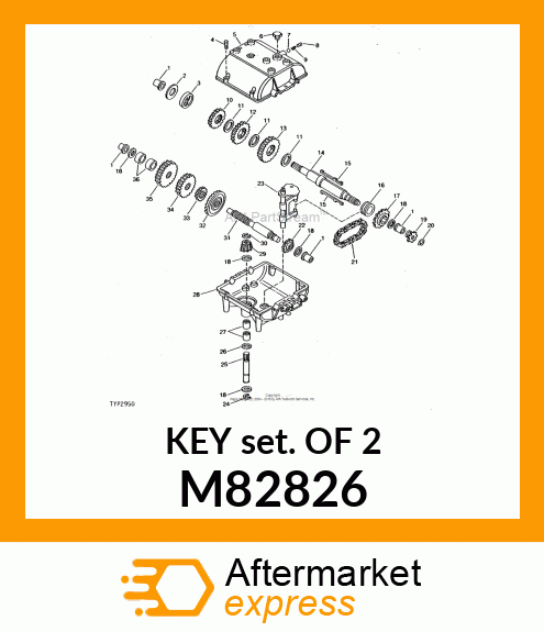 KEY M82826