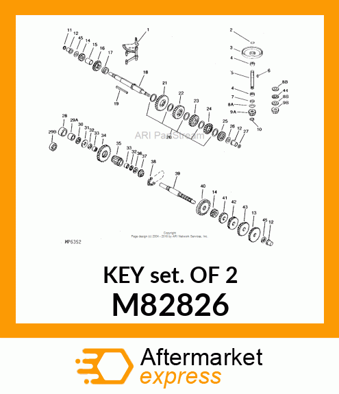 KEY M82826