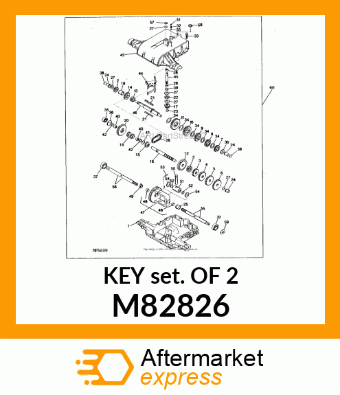 KEY M82826