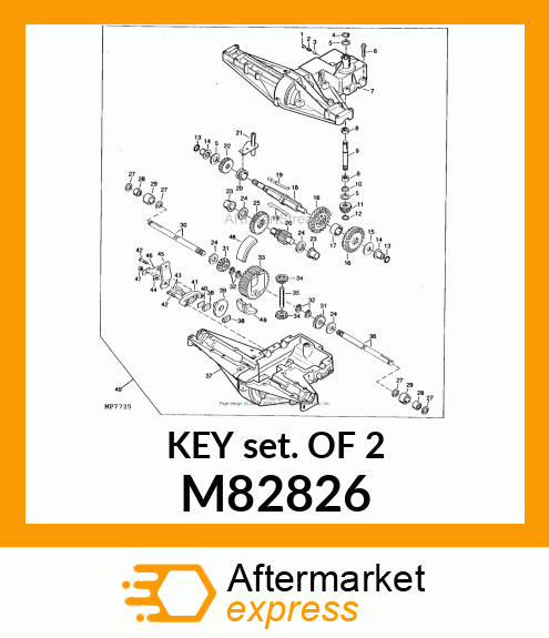 KEY M82826