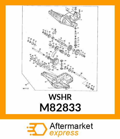 THRUST WASHER M82833