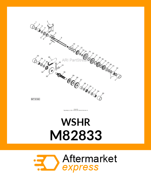 THRUST WASHER M82833