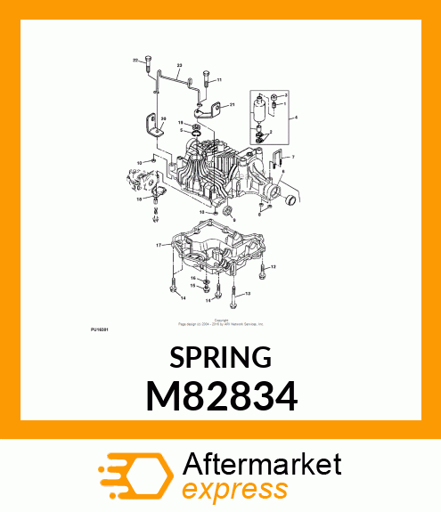 SPRING M82834