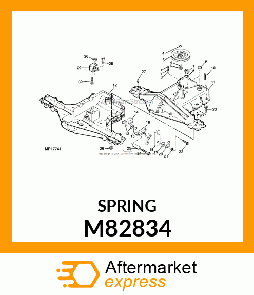 SPRING M82834