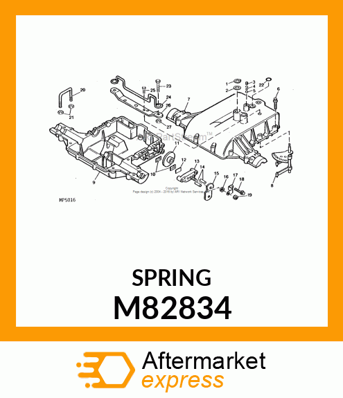 SPRING M82834