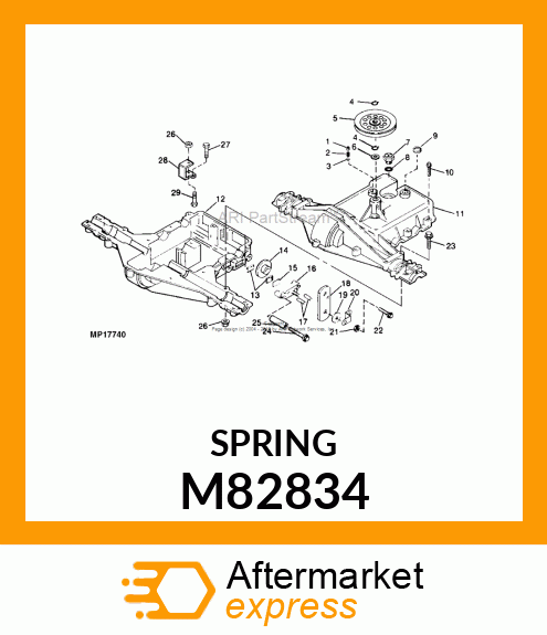 SPRING M82834