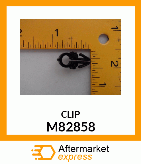 Clip - CABLE RETAINER CLIP-PUR (Part is Obsolete) M82858