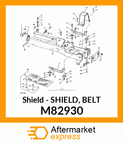 Shield Belt M82930