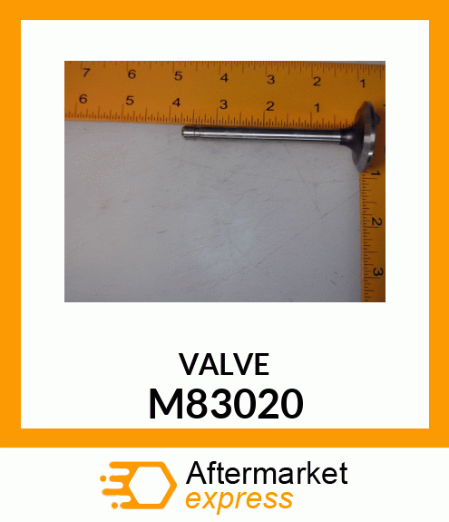 Exhaust Valve M83020