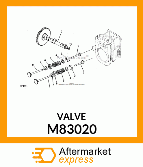 Exhaust Valve M83020