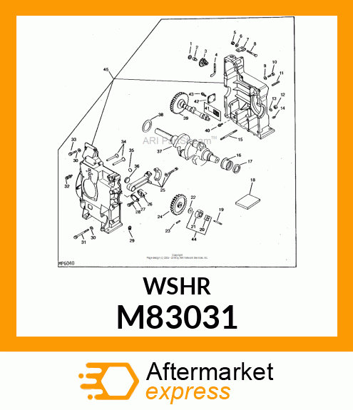 Washer Thrust M83031