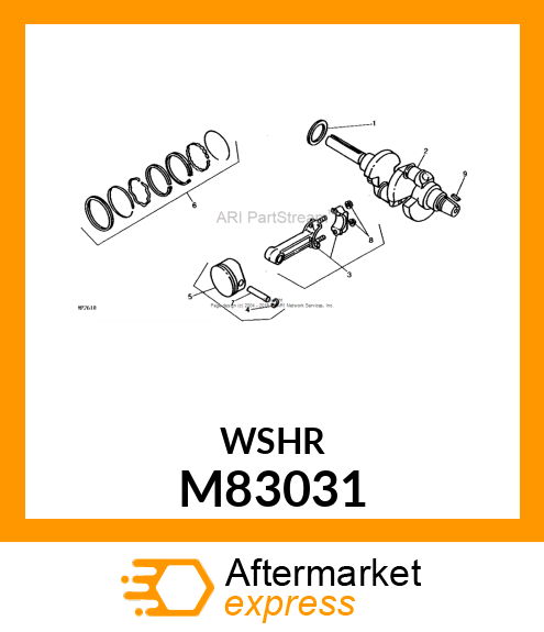 Washer Thrust M83031