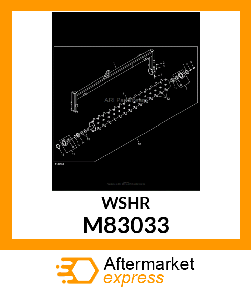 WASHER, THRUST M83033
