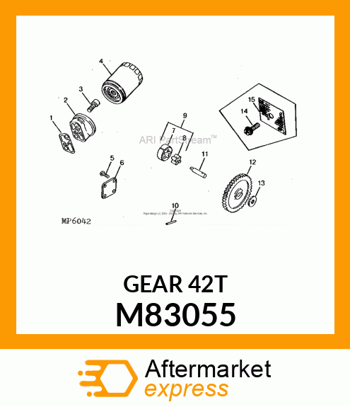 Gear M83055