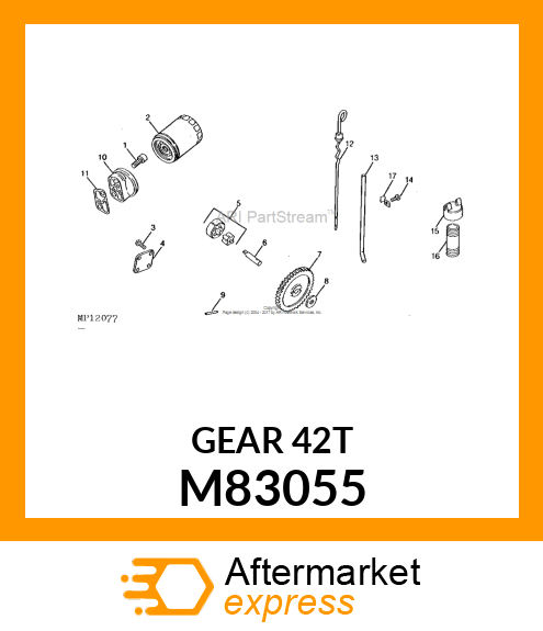 Gear M83055