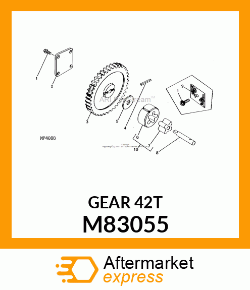 Gear M83055