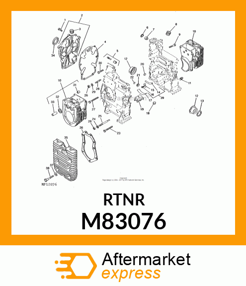 Retainer M83076